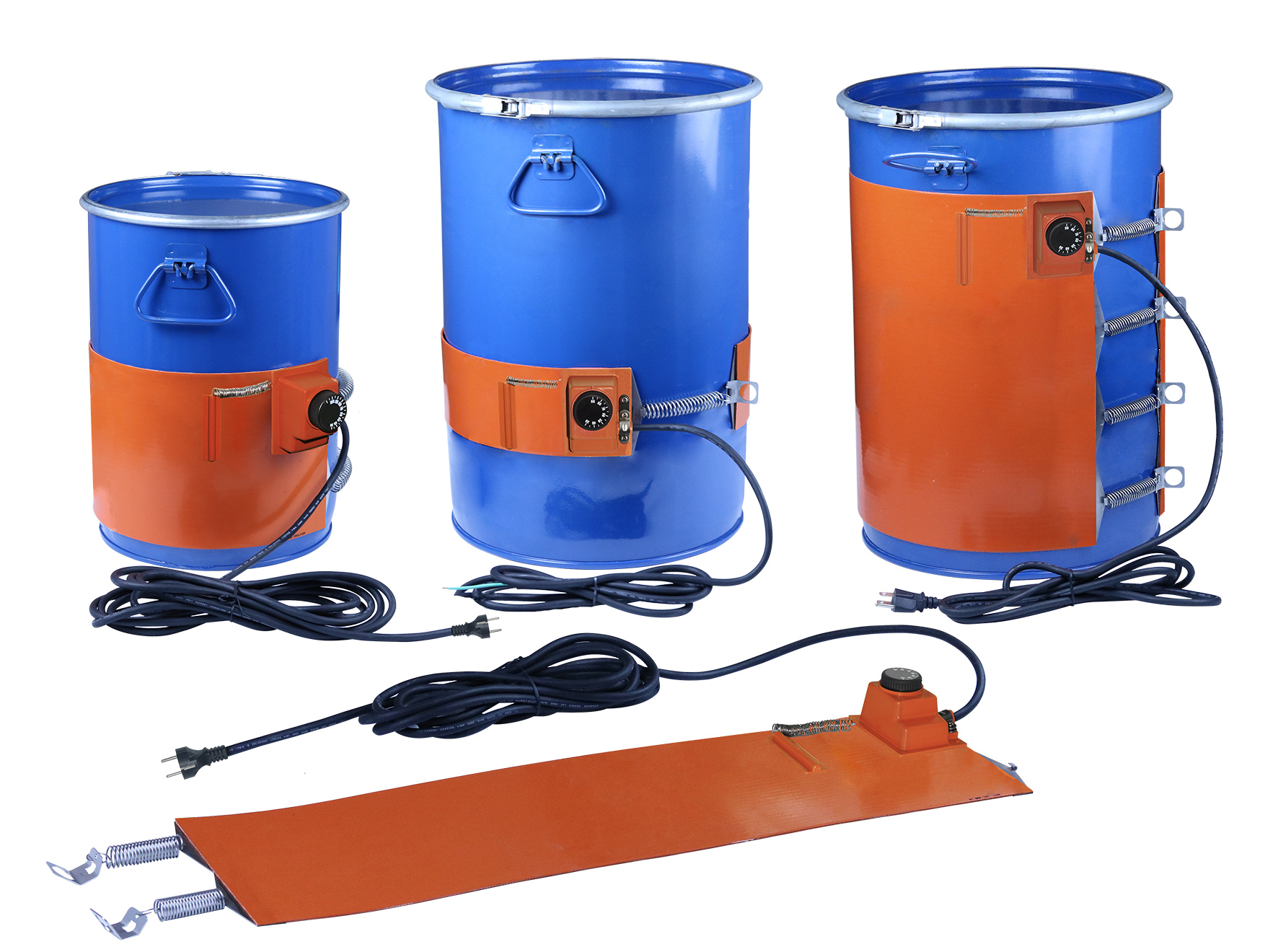 Product Type 9AB Silicone rubber heating belts for metal drums